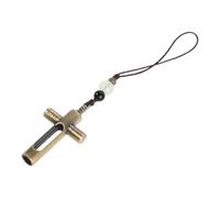 COSMOBETTY 2pcs Vintage Cross Hourglass Urn Pendant Ashes Holder Necklace for Men Women, Openable Metal and Glass Memorial Jewelry Keepsake for Funerals and Remembrance