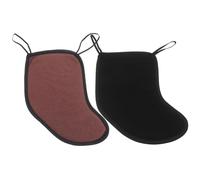 COSMOBETTY 2pcs Violin Chin Rest Pads 4/4 3/4 Cotton Cloth Soft Shoulder Rests for Comfortable Playing and Optimal Balance, Easy Installation for Violin Practice and Performance