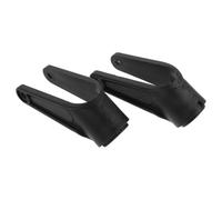 COSMOBETTY 2pcs Wheelchair Front Wheel Fork Bracket Replacement 6 Inch Caster Assembly Part with Reinforced Structure and Silent Bearing Design for Hospitals and Community Facilities