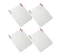 COSMOBETTY 4pcs Pet Hud Reflective Film for Car Windshield and Dashboard, 5.9"x5.12" Static Cling Projection Screen Film Reducing Eye Strain and Ghosting for Car Interior Use