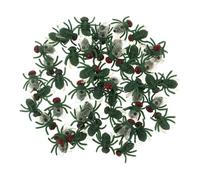 COSMOBETTY 50pcs Realistic Flies Plastic Fly Models for Pranks and Jokes, Lifelike and Versatile Use Insect Figures for Fun and Cognitive Play
