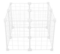 COSMOBETTY Adjustable Refrigerator Shelf Divider with Grid Design, Sturdy Iron and Plastic Freezer Organizer for Cooler Storage, Prevent Cross-Contamination, for Supermarkets and Restaurants
