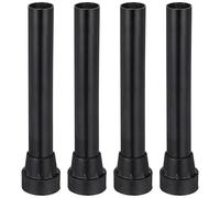 COSMOBETTY Anti-skid Trampoline Replacement Legs Stainless Steel Material 4pcs with Rubber Pads for Stable Support and Shock Absorption Compatible with Outdoor Trampolines