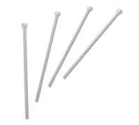 COSMOBETTY Bicycle Handlebar Riser Extender Screws and Quick Adjustment 4pcs Stainless Steel M6x140mm Long Bolts with Wide Compatibility for Mountain Bike Stem for Outdoor Cycling