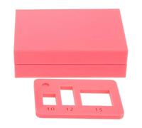 COSMOBETTY Clay Measuring Tool with Polymer Bead Shaping Roller 10/12/15mm Plastic Mold for Professionals Creating Jewelry and Classroom Crafts