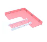 COSMOBETTY Climbing Ladder and Platform for Exercise and Decorating Hamster Pink Made of Synthetic Wood Board for Small Animals Your Pets House