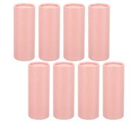 COSMOBETTY Cylindrical Cardboard Container 8pcs Ml Paper Tube Packaging Box with Matte Foil-stamped Surface and Fine Texture for Essential Oil Bottles for Warehouse Storage and Safe