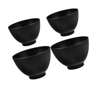 COSMOBETTY Facial Mask Mixing Bowls Set and Middle 250ml for Estheticians 4pcs Silicone Large 450ml Stackable Bowls for Beauty Applications and Skincare Routine