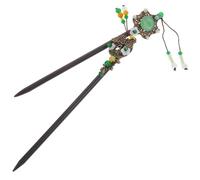 COSMOBETTY Hair Stick Set Not Easy to Break 2pcs with Butterfly and Flower Shapes Wood and Metal Material, Simple Structure Hair Accessories Women for Daily Wearing and Prom