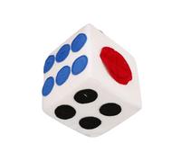 COSMOBETTY Interactive Dog Dice for Puppies and Dogs Plush Material with Food Leaking Feature and Invisible Zipper Design Educational Puzzle for Boredom Relief and Training