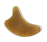 COSMOBETTY Natural Ox Horn Scraping Massage Tool for Face and Neck, Convenient to Carry Guasha Scraping Board for Adults, Effective Daily Relief During Work Use and Travel