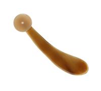 COSMOBETTY Ox Horn Massage Tool Two Wheels and Scraper Plate, Ergonomic Design Comfortable to Hold Muscle Massager for Relaxation and Skin Care Random Color