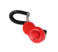 COSMOBETTY Pet Training Sounder Set with Humane Design 4pcs Plastic Loud Sound, Wrist Strap and Elastic Ring, for Correcting Bad Behaviour and Pet Training for Dogs and Cats
