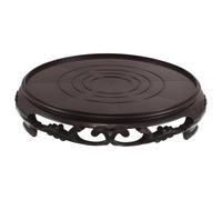 COSMOBETTY Plastic Plant Stand round Desktop Fountain Waterfall Base Small Stable Riser for Planter and Vase, Decorative Multifunctional Display Pedestal Suitable for Tabletop and Office Use