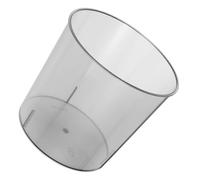 COSMOBETTY Plastic Trash Bin with Large Opening, Garbage Container for Bathroom and Hotel, Simple Look Design, Reasonable Capacity, Sturdy and Not Easy to Break