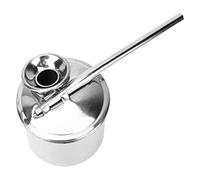 COSMOBETTY Pottery Glazes Pot DIY Painting Clay Tools Painting Sprayer for Pottery with 300ml Capacity for Spray Glazes and Underglazes Stainless Steel Silver