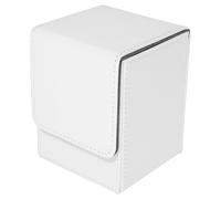 COSMOBETTY Pu Leather Card Storage Box for Game Cards and Small Items Large Capacity Suitable for Storage at Home or Party