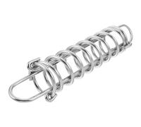 COSMOBETTY Stainless Steel Marine Dock Line Dampener Mooring Spring Shock Absorber with Dynamic Load Cushioning and Fatigue Resistance for Yacht Hulls and Sailboats in Coastal Environments