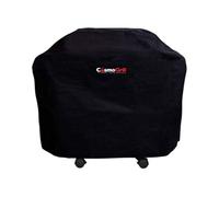 Cosmogrill Bbq Barbecue Cover 600D Oxford Fabric Cloth Heavy Duty Uv Protected (Premium, Black 3+1)