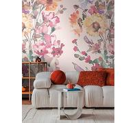 Cosmoliving By Cosmopolitan Amelia Digital Mural Non Woven Pink