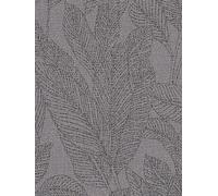 Cosmoliving By Cosmopolitan Golden Fern Glow Floral Grey Non Woven Wallpaper Grey