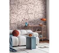 Cosmoliving By Cosmopolitan Palma Pink Digital Mural Non Woven Pink