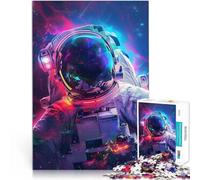 Cosmonaut1000 Piece Jigsaw Puzzles for teenagers Stress Reliever Difficult Challenge Fun at Home Activities, Birthday Present,Travel Gifts, 38x26cm