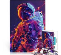 Cosmonaut1000 teenager Pieces Jigsaw Puzzle Help the brain exercise addictive toys to cultivate patience Gift For Birthdays 38x26cm