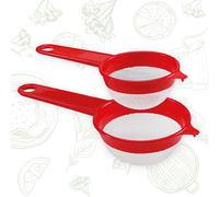 COSMOPLAST Fine Nylon Net Kitchen Colanders 8 And 10 Cm Diameter 100 Made