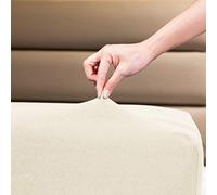 COSMOPLUS Fitted Sheet Twin Fitted Sheet Only（No Flat Sheet or Pillow Shams）,4 Way Stretch Micro-Knit,Snug Fit,Wrinkle Free,for Standard Mattress and Air Bed Mattress from 8” Up to 10”,Beige