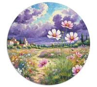 Cosmos 1000 Piece Round Jigsaw Puzzle Creative Seeking A Challenging And Relaxing Activity Games for Adults And Kids 1000pcs (67.5x67.5cm)