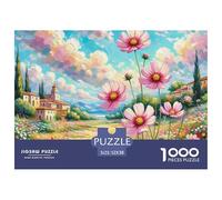Cosmos 1000 Pieces Jigsaw Puzzles Engaging Educational Games Jigsaw Puzzle Beautiful Decoration for Adults And Kids 52x38cm/1000pcs