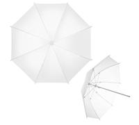 Cosmos 2 Pack Mini Photography Light Reflector Umbrella 20 Inch/ 50cm Diameter White Translucent Soft Umbrella Photography Photo Video Studio Mini Lighting Diffuser for Shooting (Bracket NOT Included)