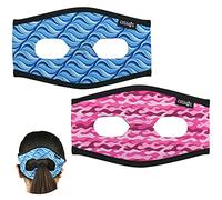 Cosmos 2 Pcs Diving Mask Strap Cover, Neoprene Swim Mask Slap Strap Cover Hair Protector for Dive and Snorkel Mask