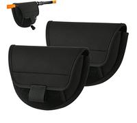 Cosmos 2 Pcs Fishing Spinning Reel Cover Neoprene Spinning Bait Casting Spin Reel Protective Case Pouch Sleeve Bag, Suggest for Spinning Reel Size 3000 to 5500
