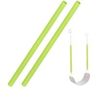 Cosmos 2 Pcs Swing Chain Cover Swing Handle Grip Sleeve for Playground Swingset Accessories, Porch Swings Barrier Chain in Garden Backyard Patio Outdoor (Green)