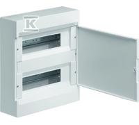 COSMOS 2x12M Surface-Mount Enclosure IP40 Solid Door VD212PP