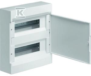 COSMOS 2x12M Surface-Mount Enclosure IP40 Solid Door VD212PP