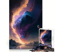 Cosmos Above The Land 1000 Pieces Puzzles for Teenagers Stress Free, Accurate Edge, Happy Challenge, Game Night (38x26cm)