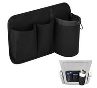 Cosmos Airplane Seat Back Pocket Organizer - Car Seat Pocket Stock Storage Bag & Airline Seat Pocket Hanging Holder Pouch for Holding Water Bottle, Phone, Passport & Flight Travel Essentials