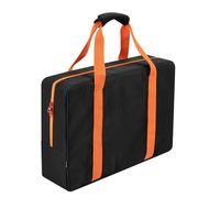 Cosmos BBQ Tool Storage Bag Grill Accessory Storage Bag Grill Utensil Carry Bag Grilling Hardware Tote Bag Container Foldable Grill Tool Replacement Bag for Outdoor Camping Barbecue, 18.1x5.1x13 Inch