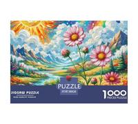 Cosmos Bipinnatus 1000 Piece Jigsaw Puzzle for Adults Sustainable Teens Great Gift38x26cm/1000pcs