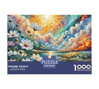 Cosmos Bipinnatus 。 Puzzle - Fully Interlocking & Randomly Shaped 1000 Piece 。 Puzzles Age 12+ for Adults - Durable Adult 。 Puzzles for The Whole Family 38x26cm/1000pcs