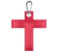 Cosmos Camera T Marker Photography Positioning Mark Stage Catwalk Marker Fluorescent Green Shooting Position Mark Camera T-Marker for Photoing of Model, Actor, Performer, Dancer (Red)