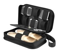Cosmos Dog Clipper Carrying Case Bag for Pet Grooming Kit Storage, Cat Shaver Trimmer Organizer With Handle (Grooming Kits NOT Included)