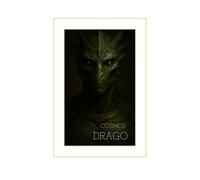 COSMOS DRAGO: Graph Paper Notebook -Cosmic Alien Journal for Sci-Fi Creatives. Space Adventure, Featuring Drago, Classic Reptilian Species. Drago ... with Drago. (The Galactic Collection)