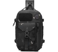 Cosmos Explorer Sling Bag, Anti Theft Tactical, Dustproof, Scratchproof and Equipped, Waterproof, with Belt Buckle (Pattern)