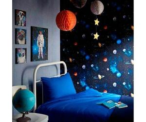 Cosmos Galaxy Charcoal Planets Wallpaper Outer Space Stars Arthouse 668100