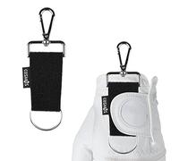 Cosmos Golf Glove Gripper Holder, Golf Glove Belt Holder, Both Side Loop with Metal Clip and Key Ring, on Court, Golf Clubs, Bay Accessories for Carrying Golf Gloves, 2 Pack