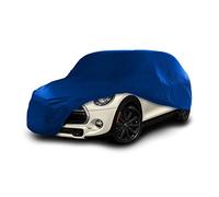 Cosmos - Indoor Car Cover compatible with main Hatchback models, Elastic, Breathable and Dustproof Fabric, Soft Lining, Snug Fit, Blue